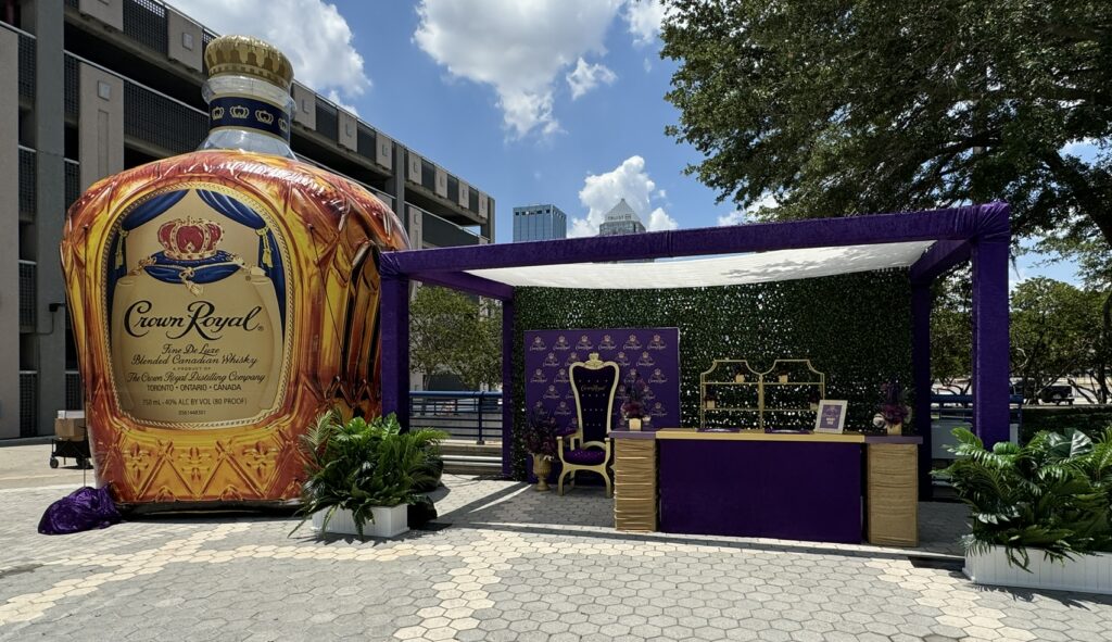 Crown Royal Brand Activation in Tampa