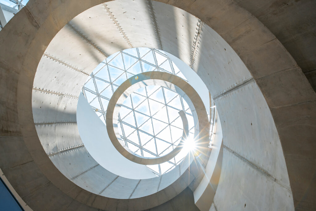 Dali Museum spiral staircase in St. Petersburg Florida