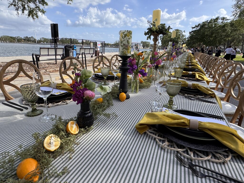 Longest Table, St. Pete Event Production