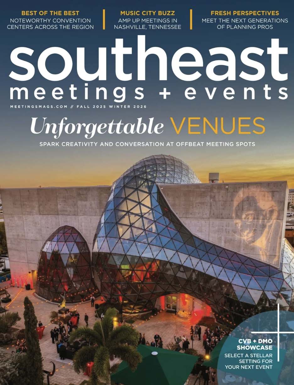 The Dalí Museum Featured in Southeast Meetings + Events Magazine